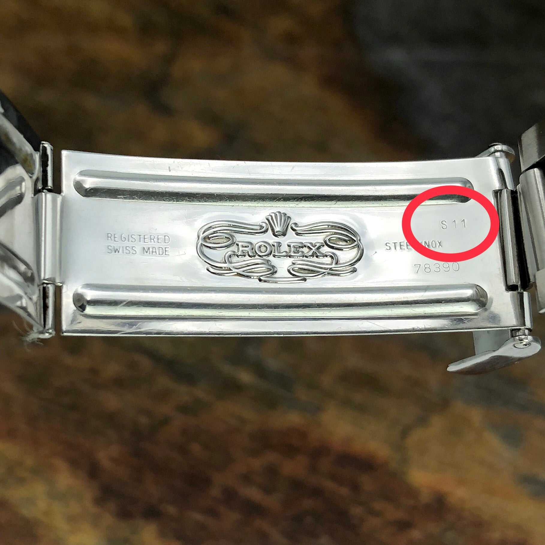 ROLEX BRACELET CODE CHART