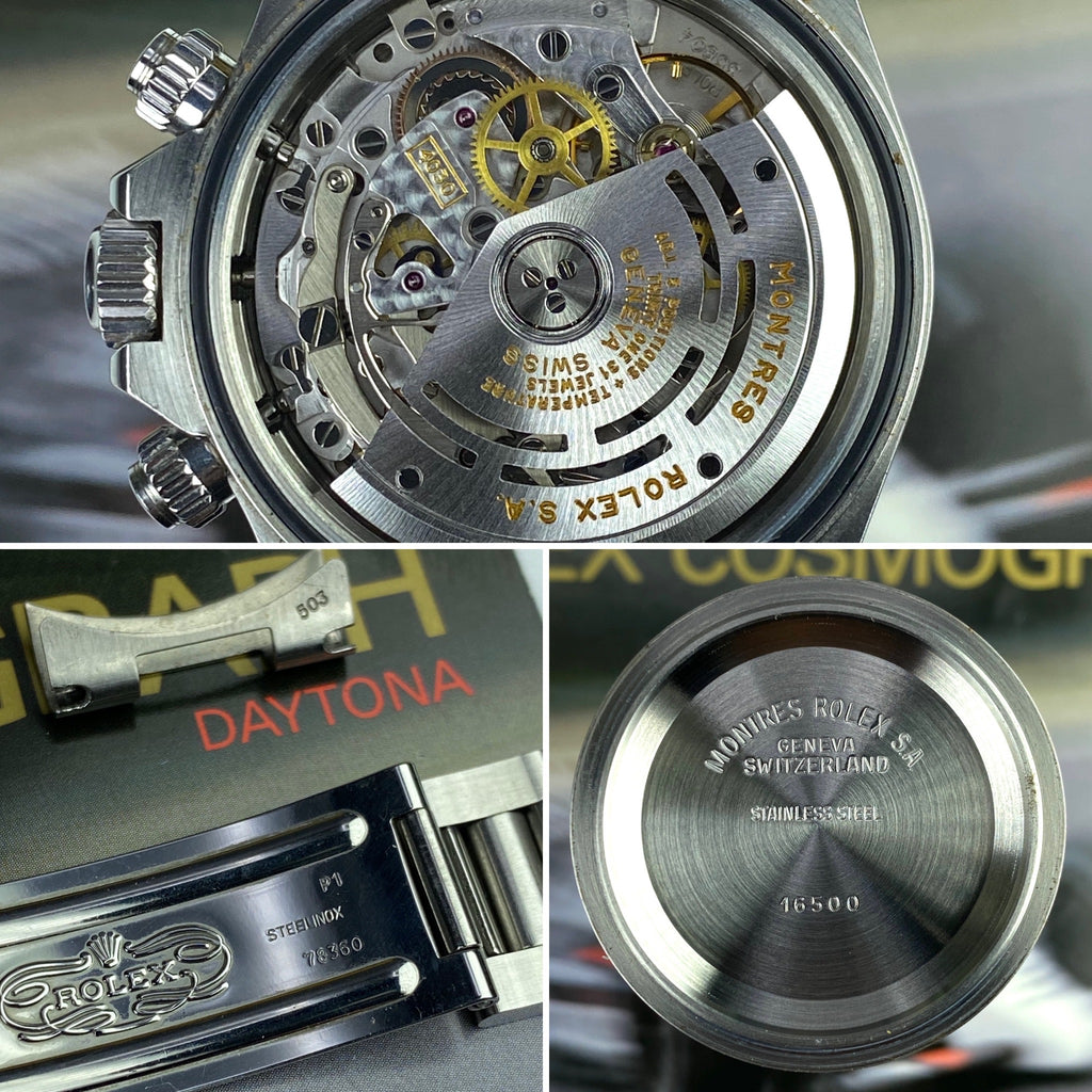 1990 Vintage Rolex 16520 Daytona Zenith Inverted 6 L Serial Unpolished