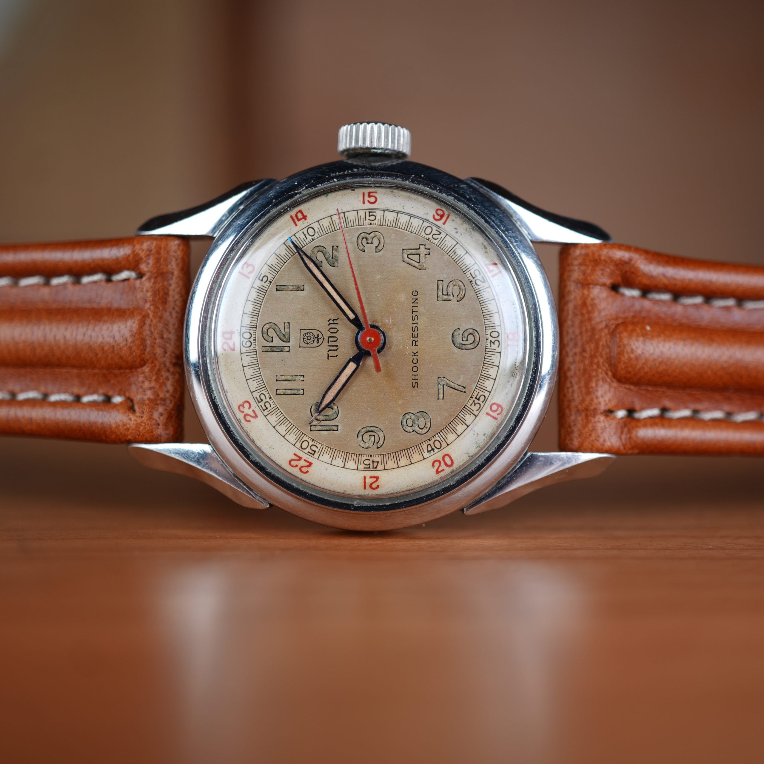 1930’s Vintage Tudor Shock Resisting Army Watch