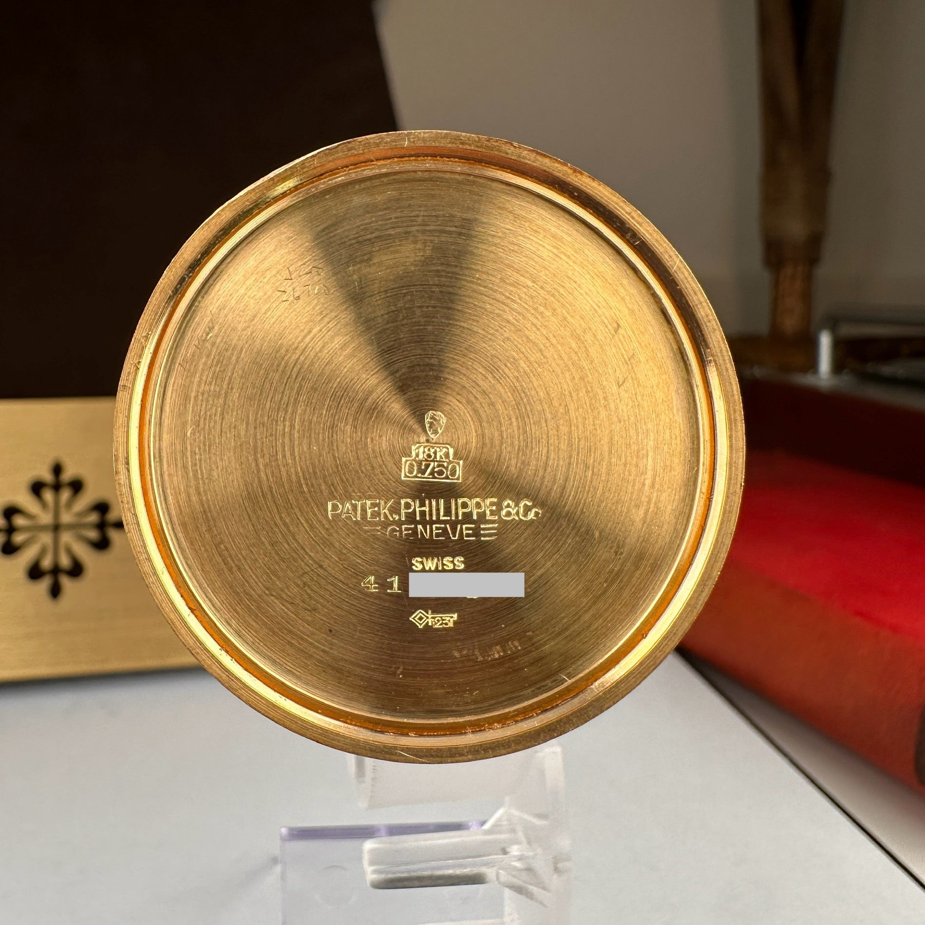 1940’s Patek Philippe Ref 600 Large Pocket watch 18k Gold Belong to NFL Player