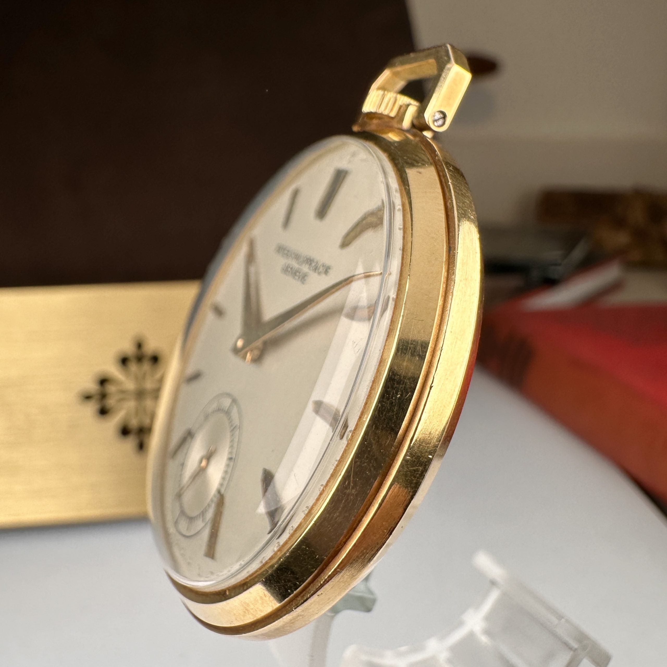 1940’s Patek Philippe Ref 600 Large Pocket watch 18k Gold Belong to NFL Player