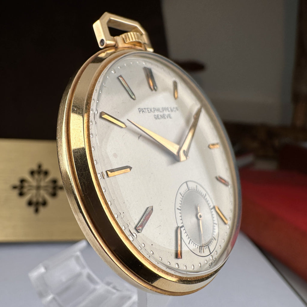 1940’s Patek Philippe Ref 600 Large Pocket watch 18k Gold Belong to NFL Player