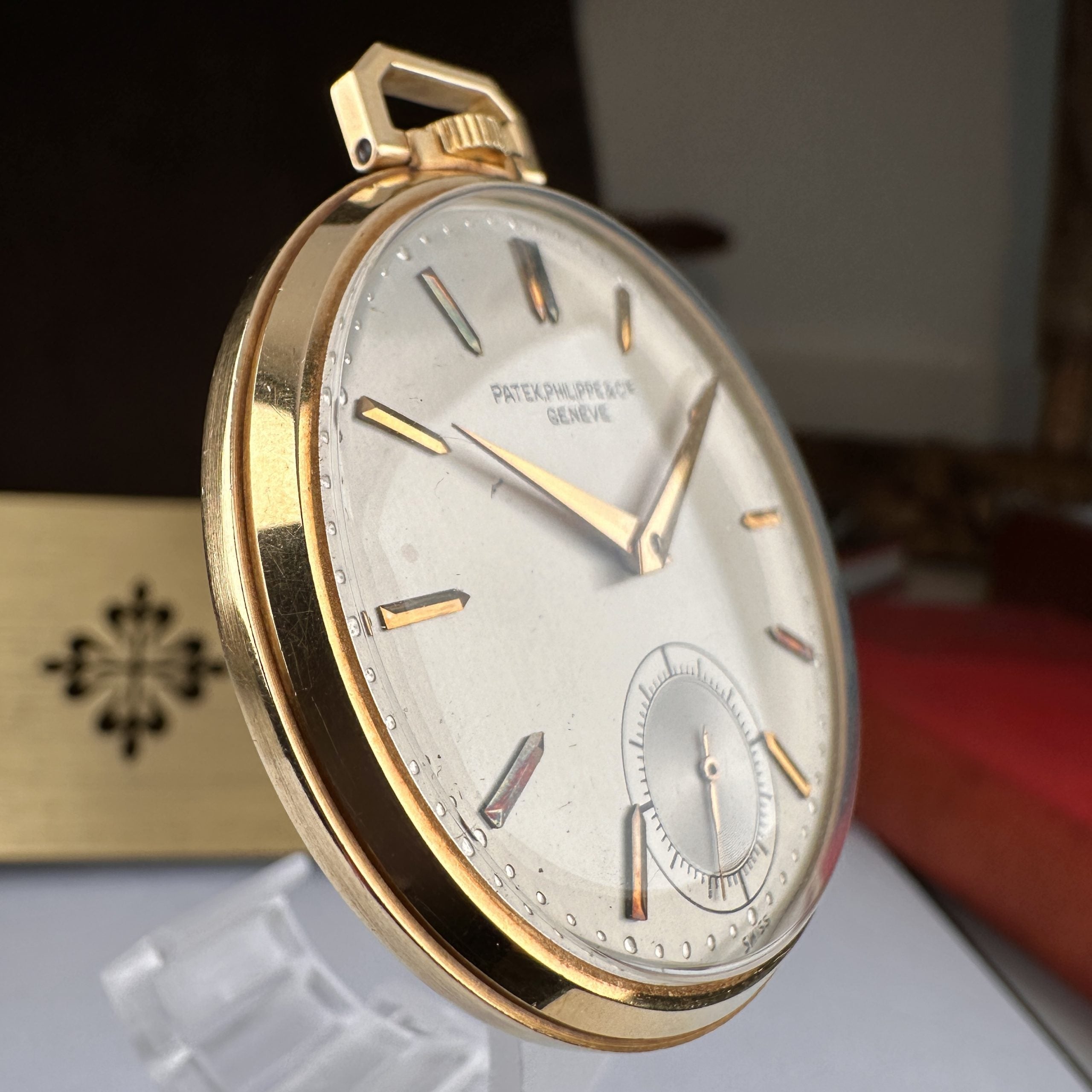 1940’s Patek Philippe Ref 600 Large Pocket watch 18k Gold Belong to NFL Player