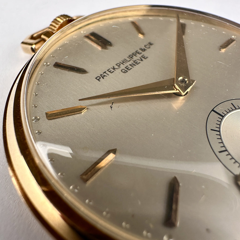 1940’s Patek Philippe Ref 600 Large Pocket watch 18k Gold Belong to NFL Player