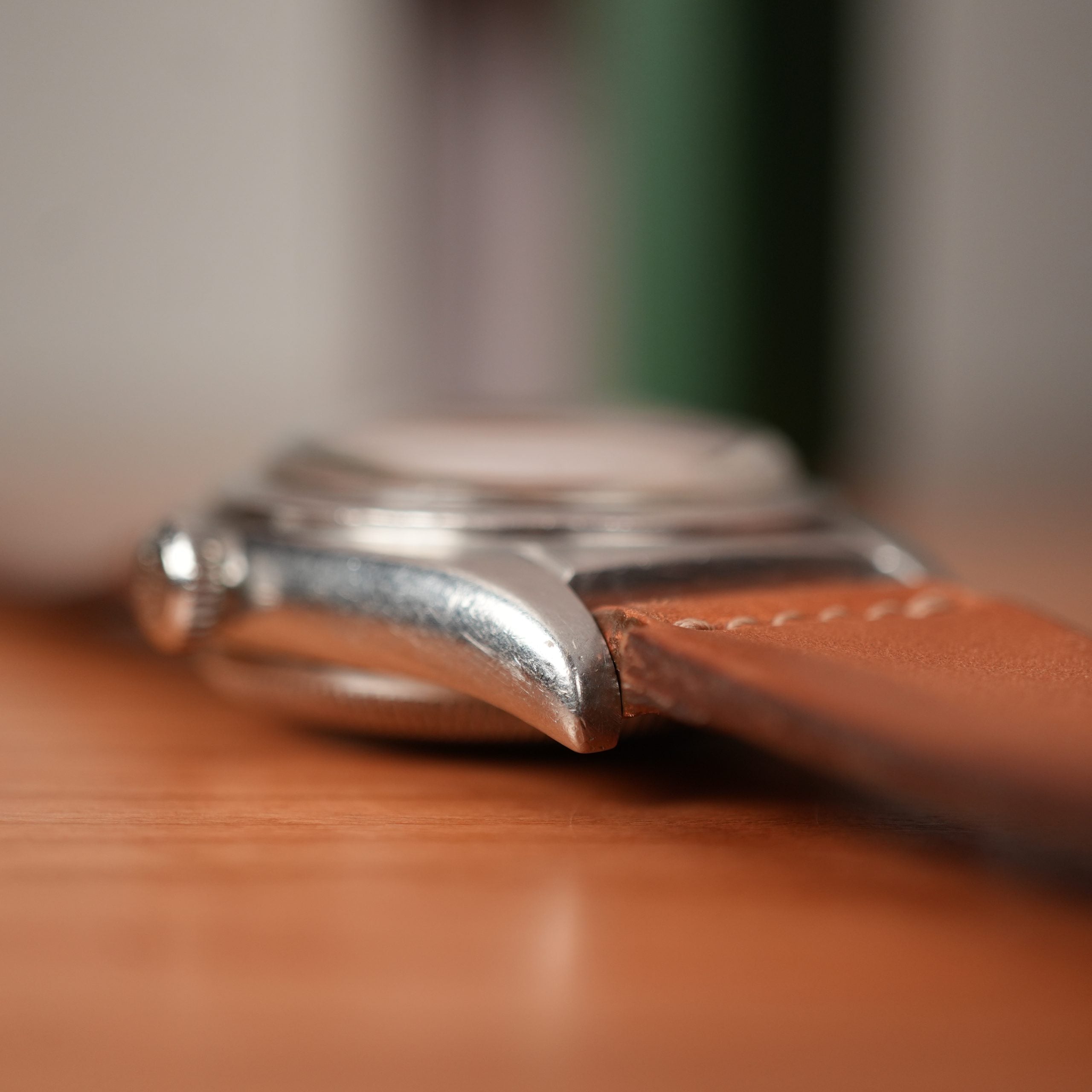 1941 Rolex Oyster Perpetual 2940 Bubbleback Full Tropical Brown Caramel Gilt Dial