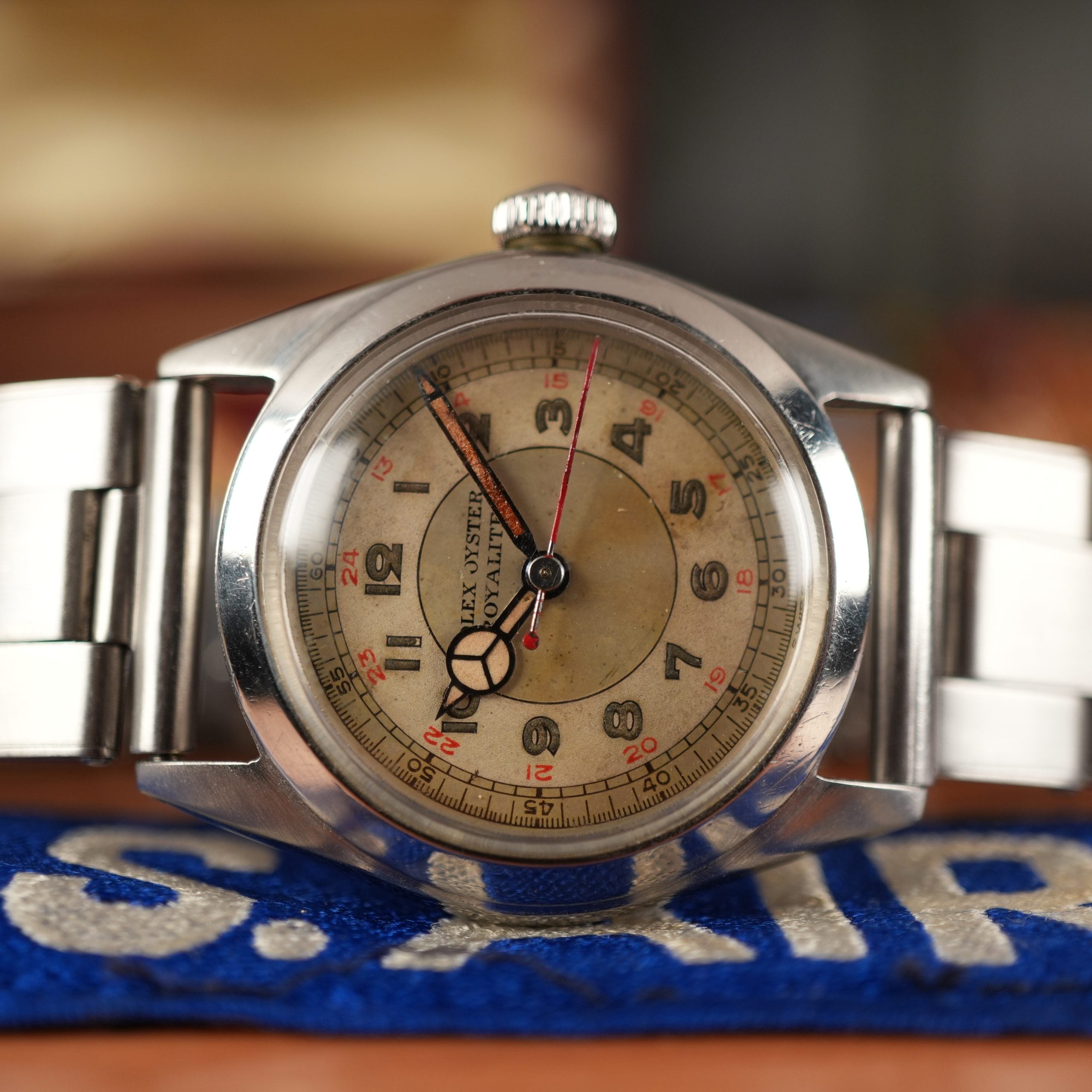 1942 Rolex Oyster Royalite 4220 USAF Army Provenance Pilot Dial Box and Papers