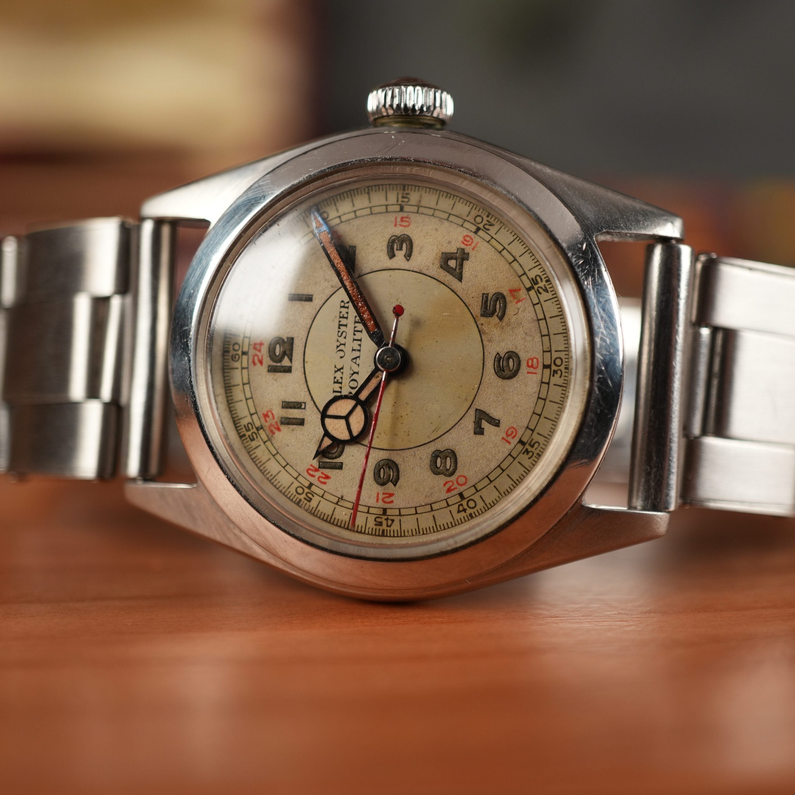 1942 Rolex Oyster Royalite 4220 USAF Army Provenance Pilot Dial Box and Papers