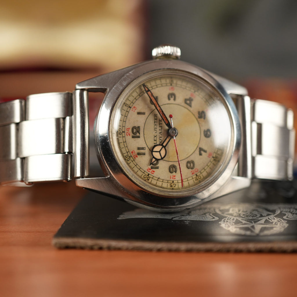 1942 Rolex Oyster Royalite 4220 USAF Army Provenance Pilot Dial Box and Papers