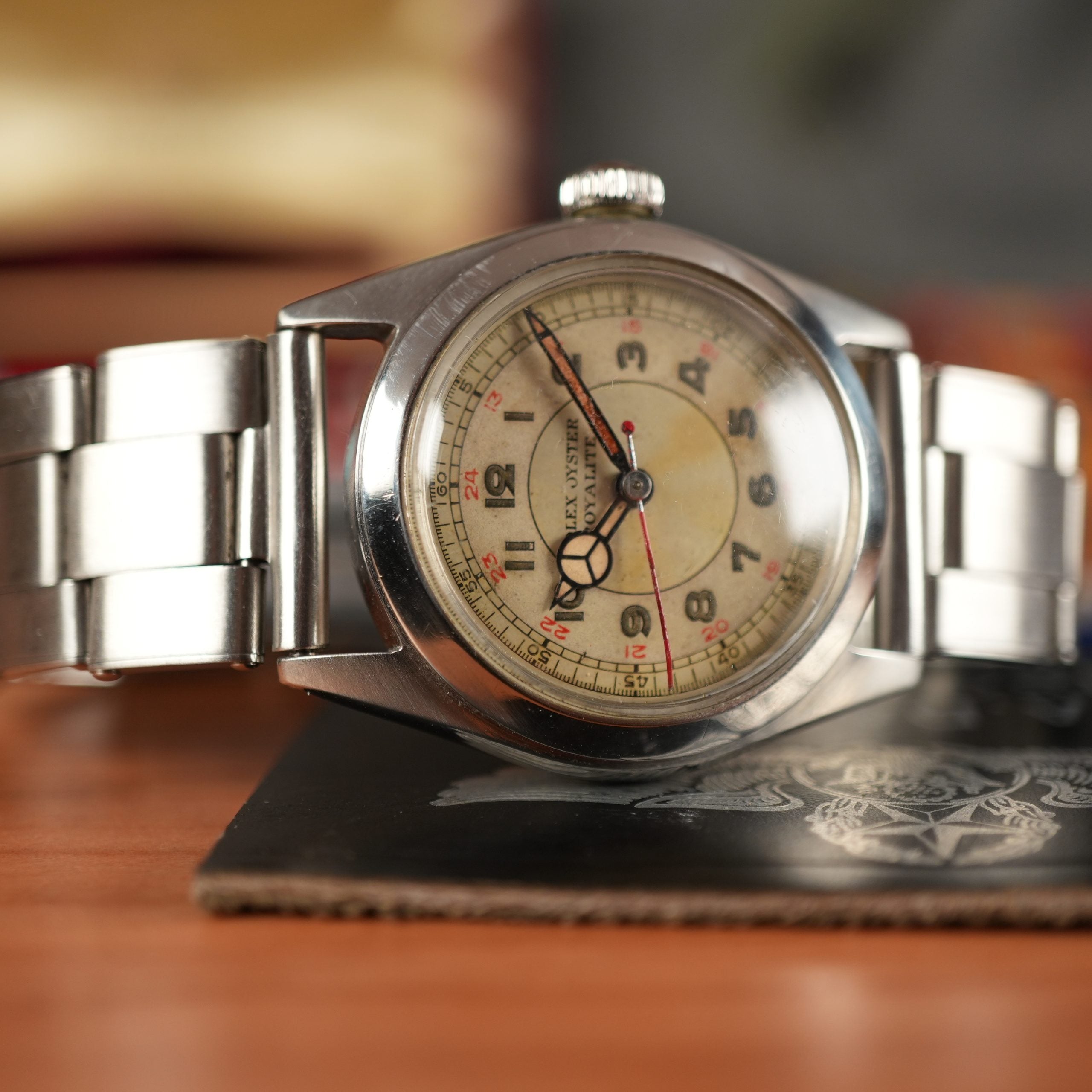 1942 Rolex Oyster Royalite 4220 USAF Army Provenance Pilot Dial Box and Papers