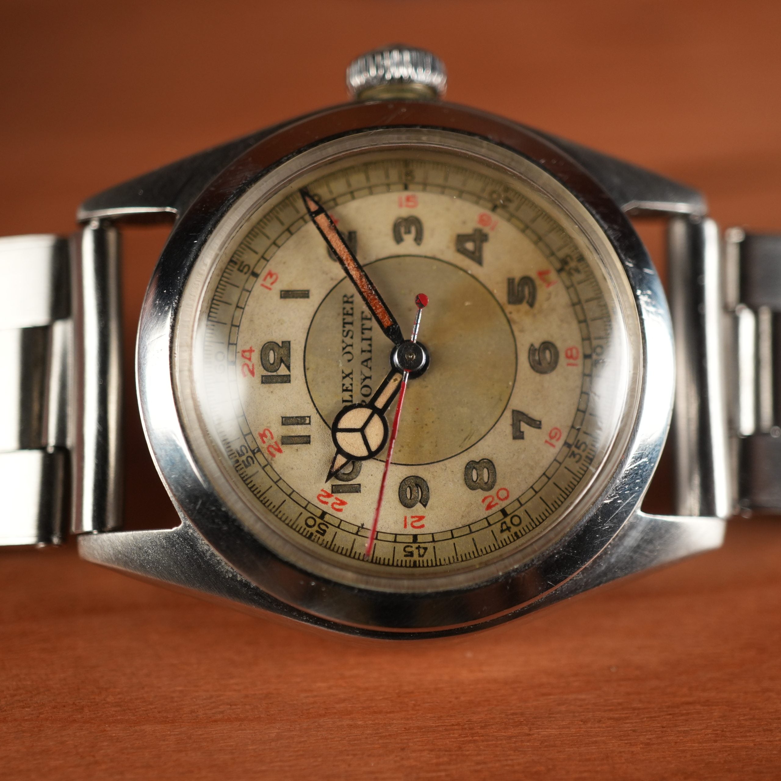 1942 Rolex Oyster Royalite 4220 USAF Army Provenance Pilot Dial Box and Papers