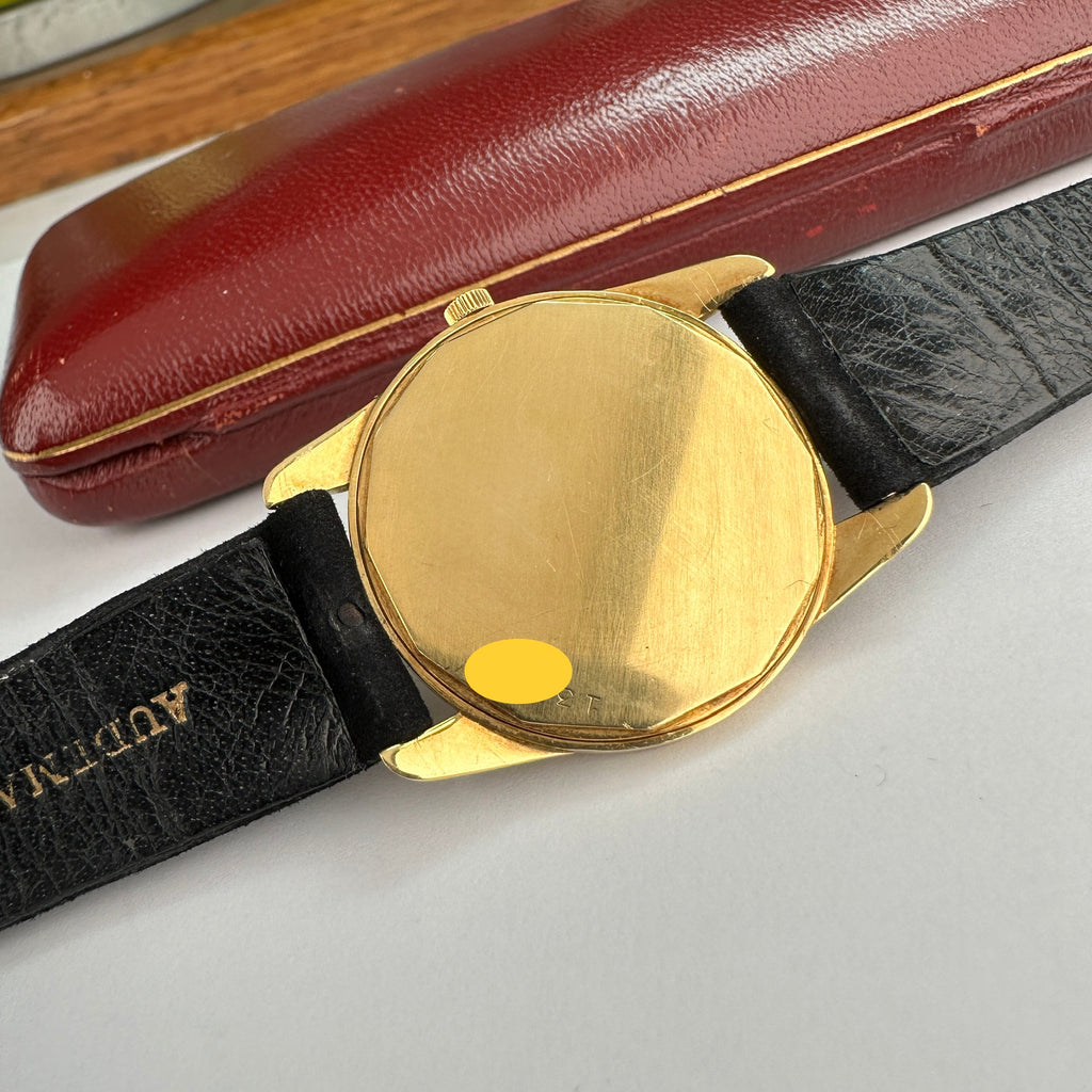 1950’S Audemars Piguet Calatrava Boy Size 32mm Screw back 18k Gold