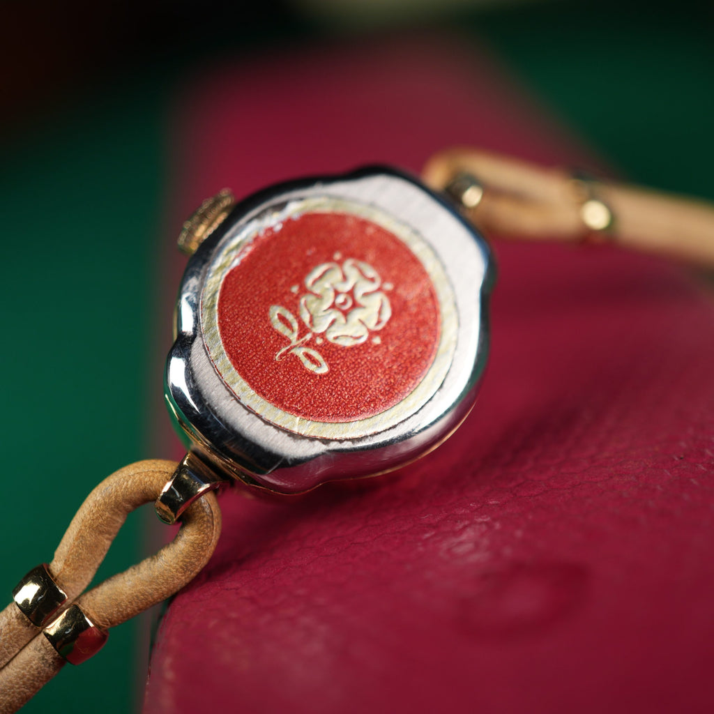 1950’s Rolex Tudor Ref. 577 Ladies Watch New Old Stock Manual Wind Gold Plated Original Box and Stickers
