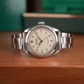 1953 Rolex Oyster Perpetual 6084 Very Early Production with Rare Diamond Shaped Marker Radium Factory Dial