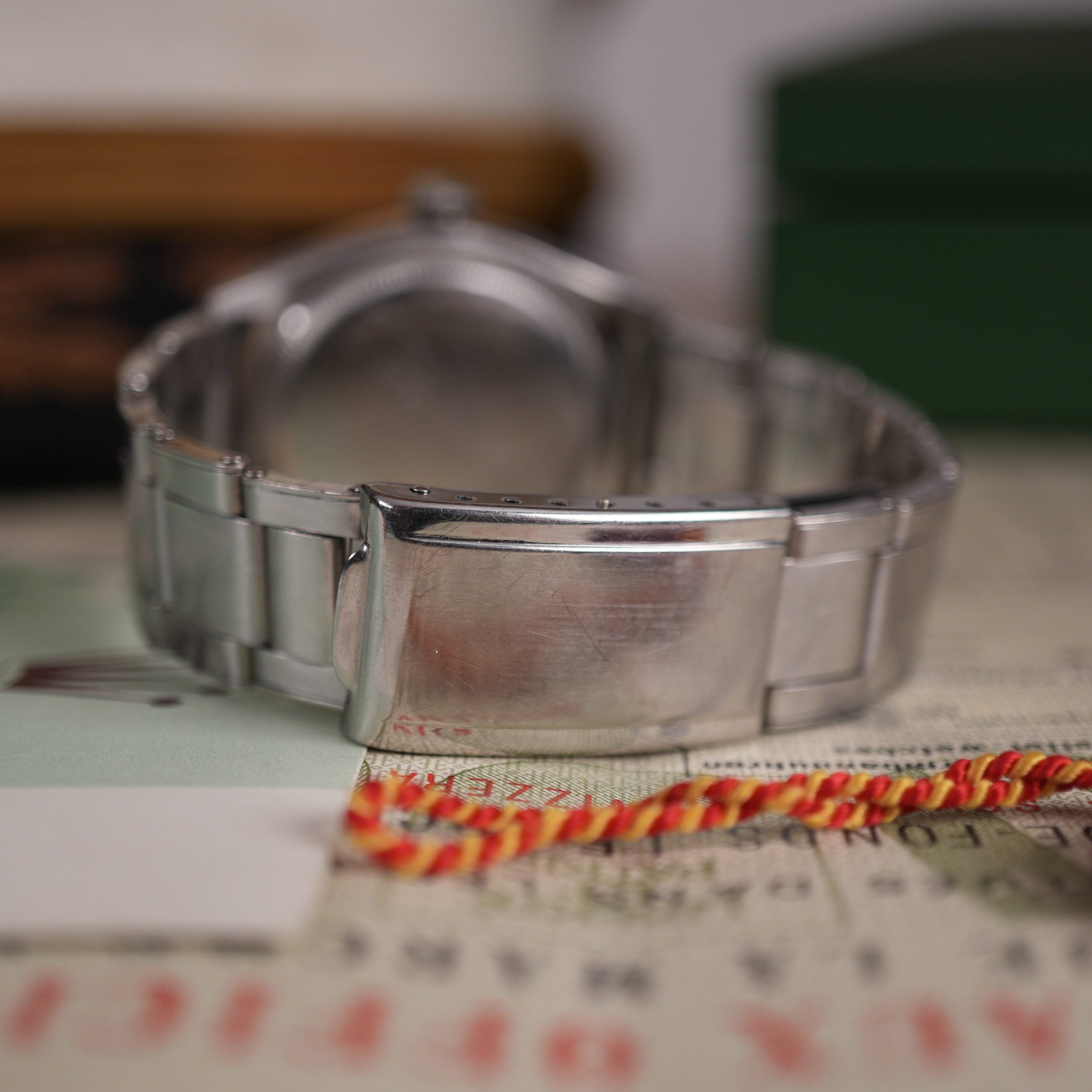 1953 Rolex Oyster Perpetual 6285 Unpolished Waffle Dial US Army Provenance Box and papers Gifted by Shah Of Iran