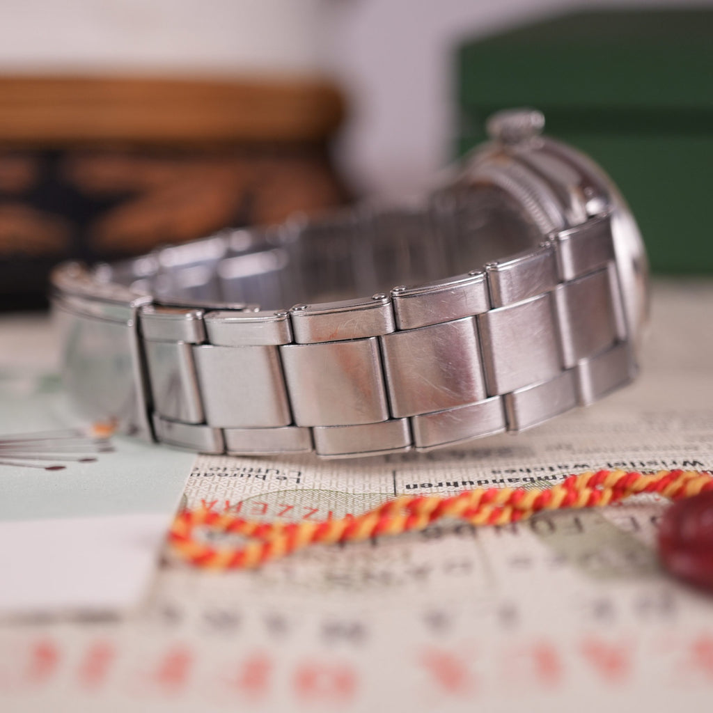 1953 Rolex Oyster Perpetual 6285 Unpolished Waffle Dial US Army Provenance Box and papers Gifted by Shah Of Iran