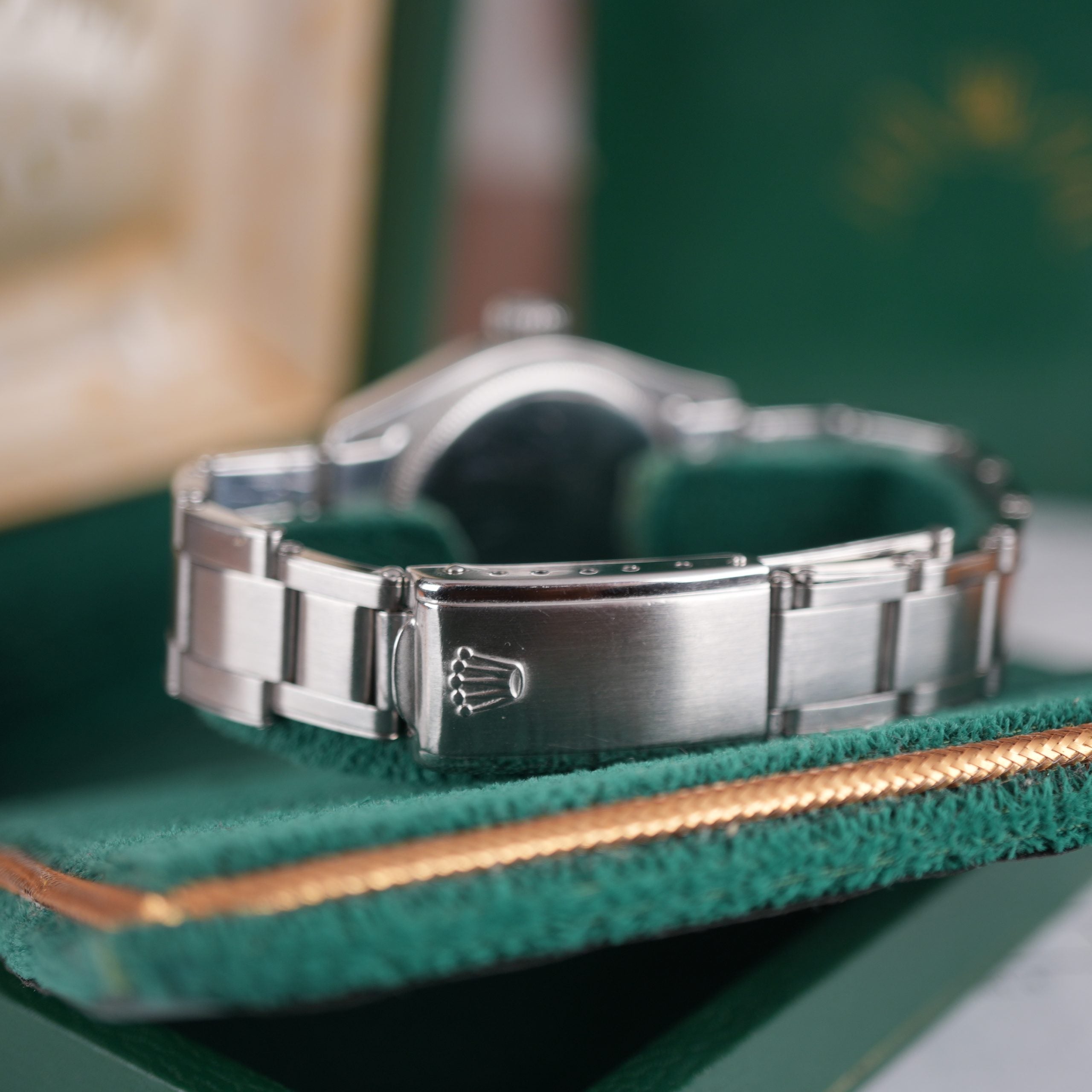 1953 Rolex Oyster Royal 6244 with Rare Honeycomb Dial and Arrowhead Markers