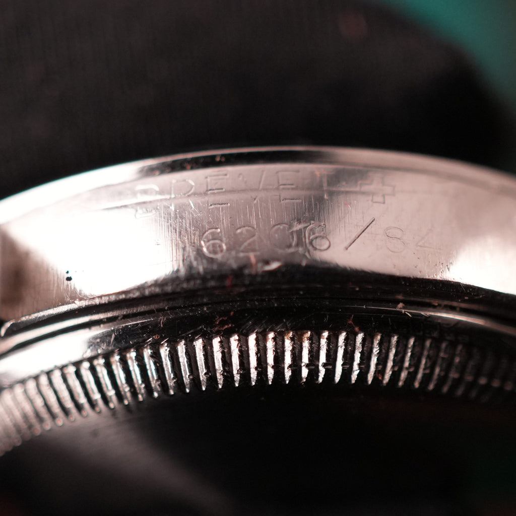 1953 Rolex Oyster Perpetual 6206/84 Waffle Dial Flat Bezel 36mm