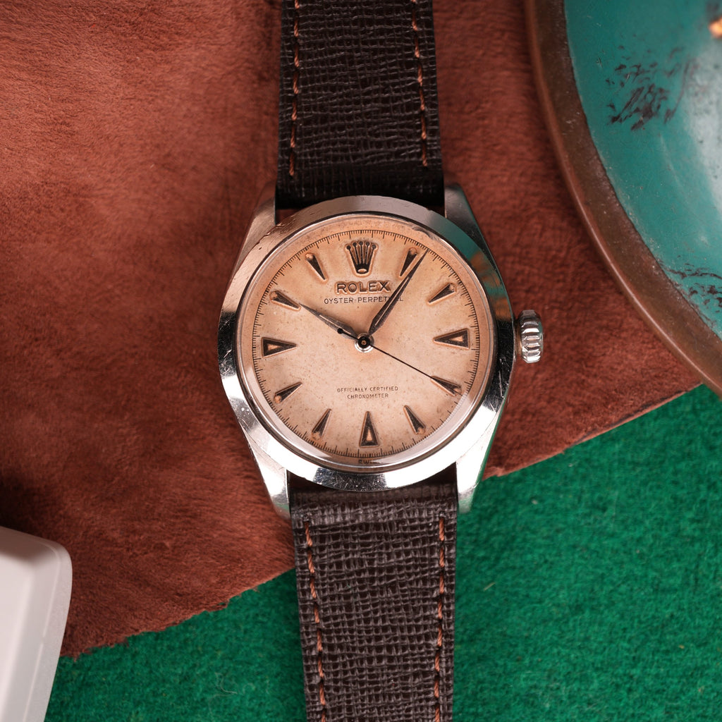 1953 Rolex Oyster Perpetual 6284 Rhodium Cream Dial