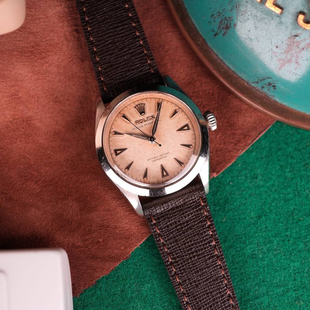1953 Rolex Oyster Perpetual 6284 Rhodium Cream Dial