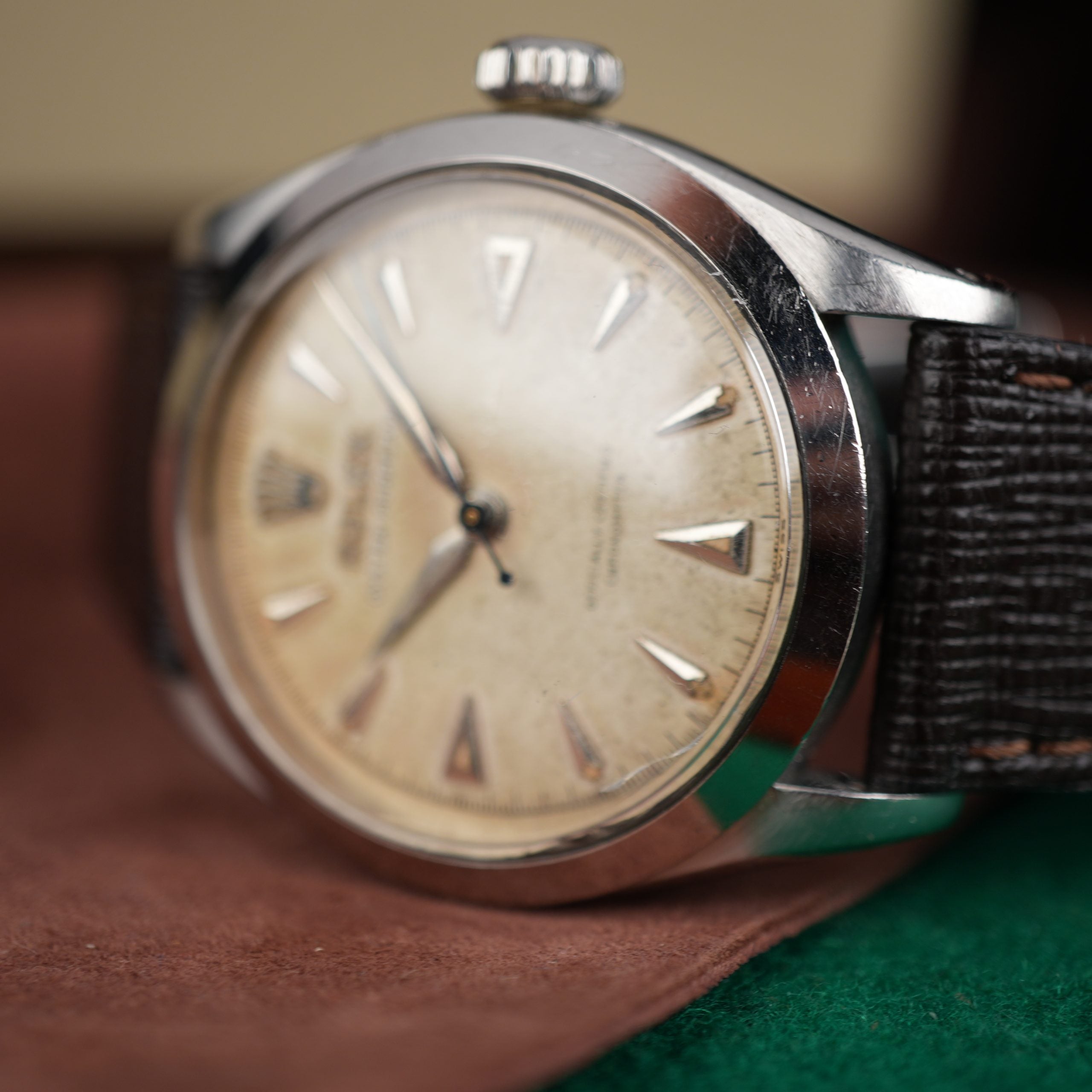 1953 Rolex Oyster Perpetual 6284 Rhodium Cream Dial