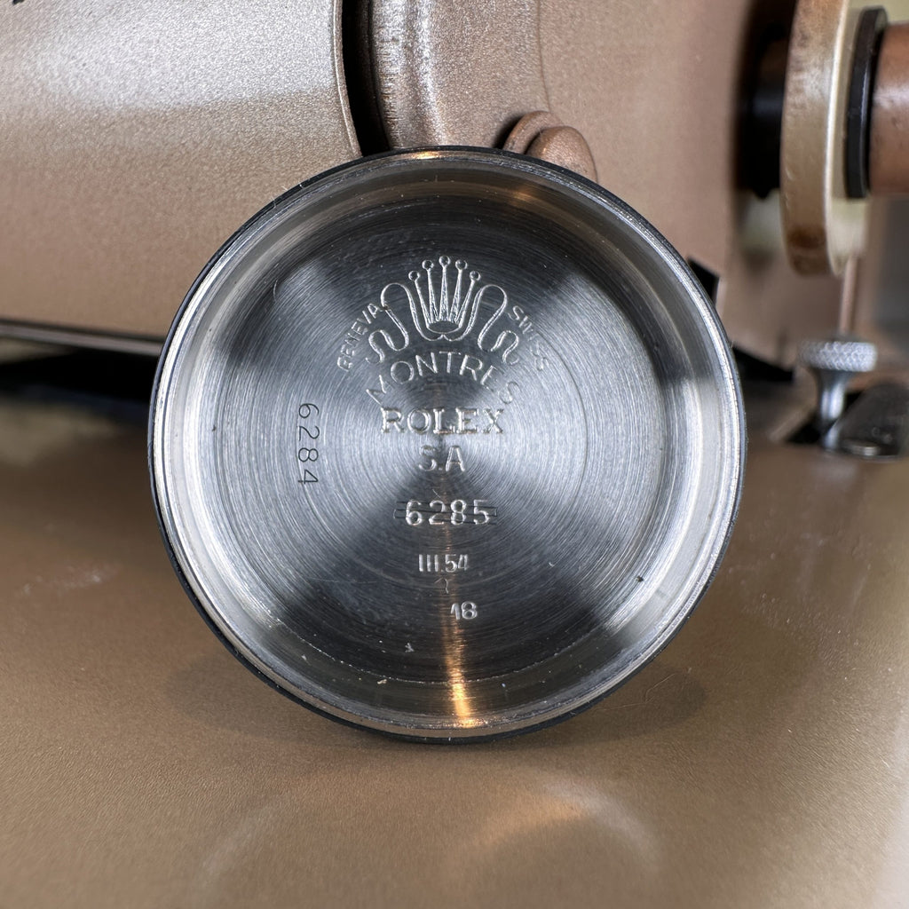 1954 Rolex Oyster Perpetual 6284 With Perfect Radium Honeycomb Dial