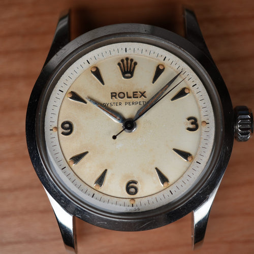 1954 Rolex Oyster Perpetual 6332 Explorer Dial Unpolished Near NOS