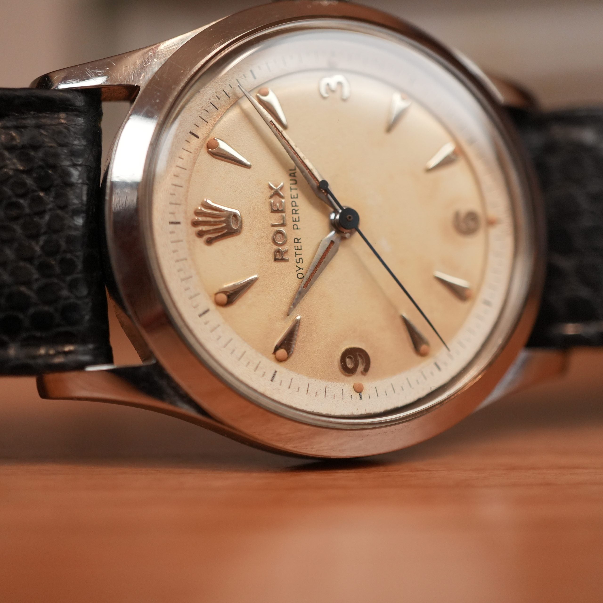 1954 Rolex Oyster Perpetual 6332 Explorer Dial Unpolished Near NOS
