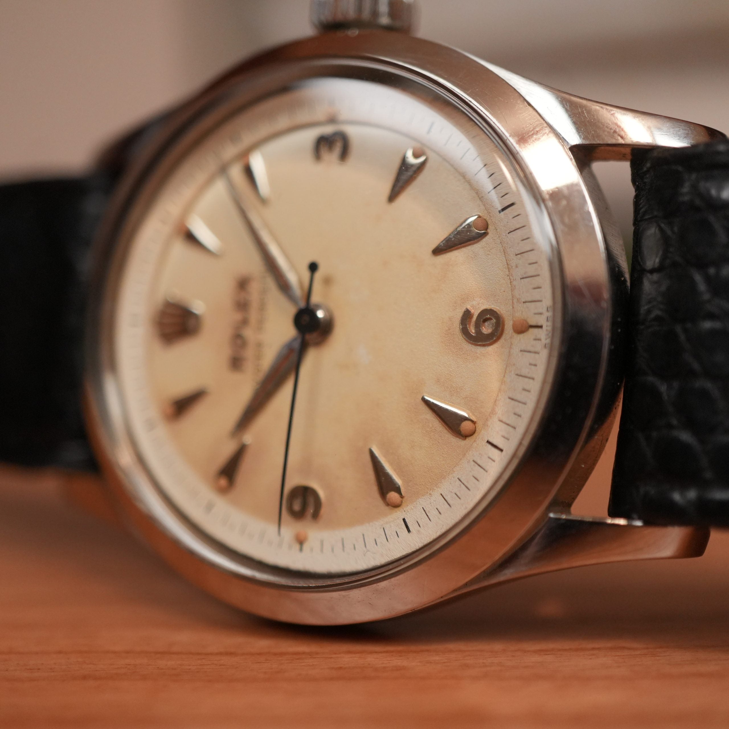 1954 Rolex Oyster Perpetual 6332 Explorer Dial Unpolished Near NOS