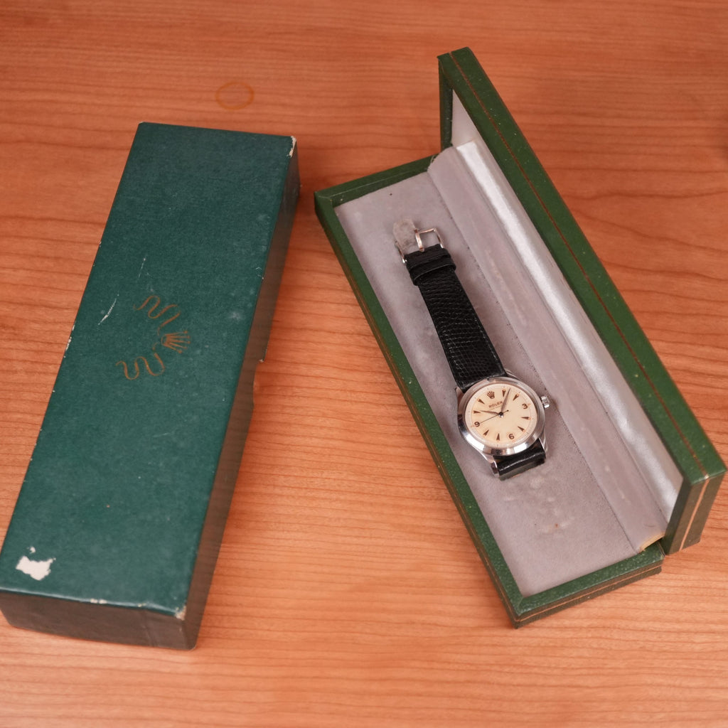 1954 Rolex Oyster Perpetual 6332 Explorer Dial Unpolished Near NOS