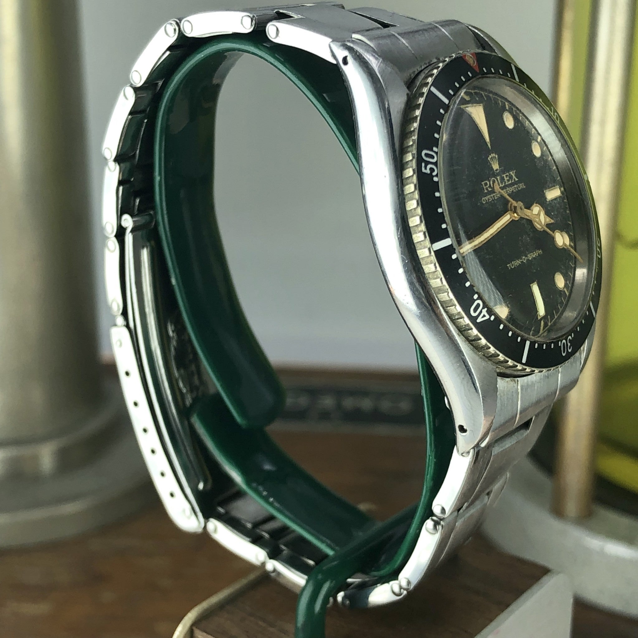 1954 Vintage Rolex TURN-O-GRAPH 6202 Pre-Submariner Unpolished & Unserviced Time Capsule  Example