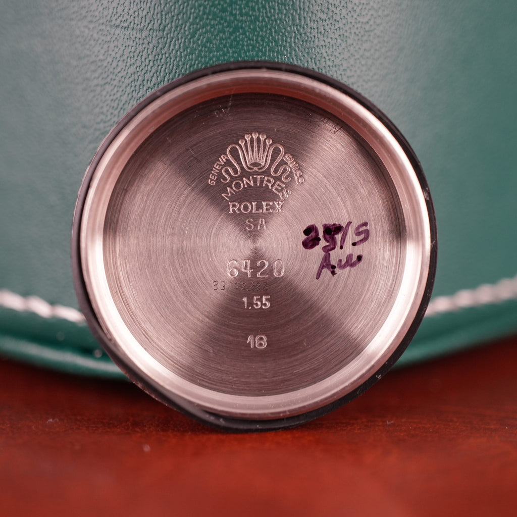 1955 Rolex Oyster Speedking 6420 With Rare Untouched Explorer Radium Dial