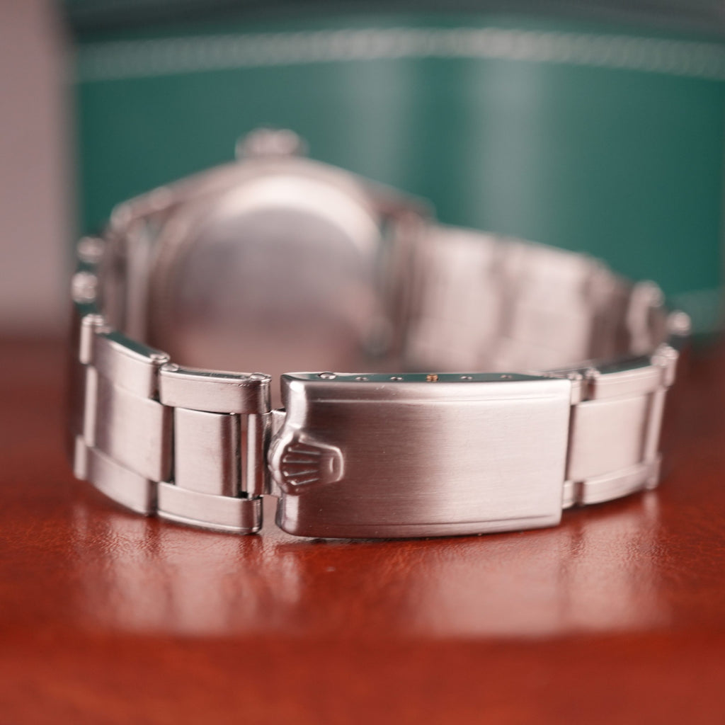 1955 Rolex Oyster Speedking 6420 With Rare Untouched Explorer Radium Dial