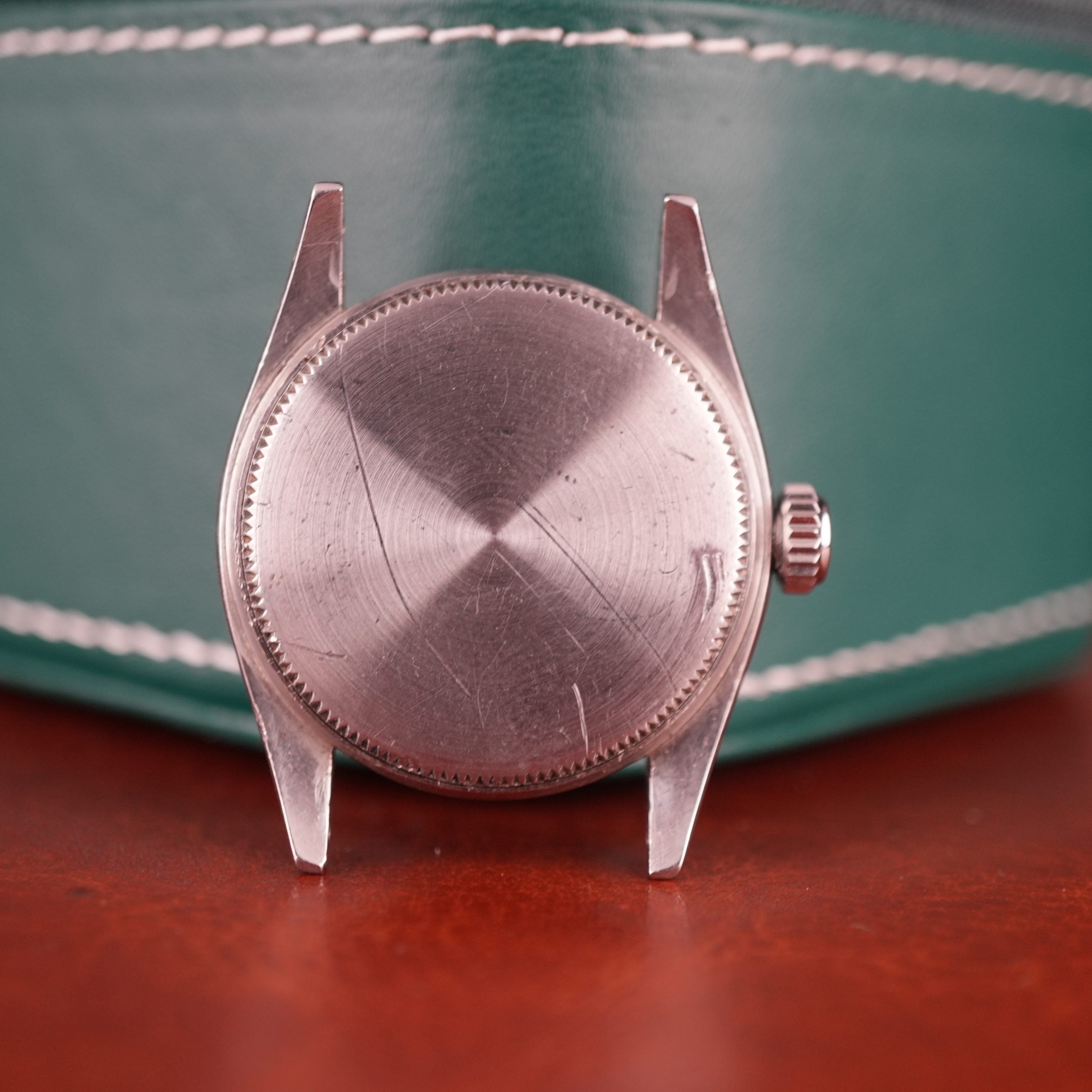 1955 Rolex Oyster Speedking 6420 With Rare Untouched Explorer Radium Dial