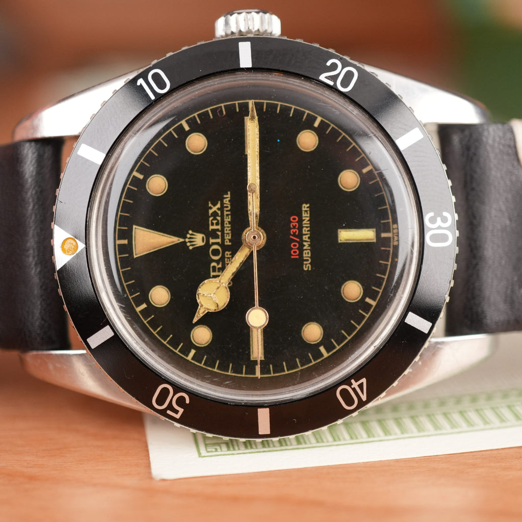 1956 Rolex Submariner 6536/1 Chronometer Certificate with Box and Papers