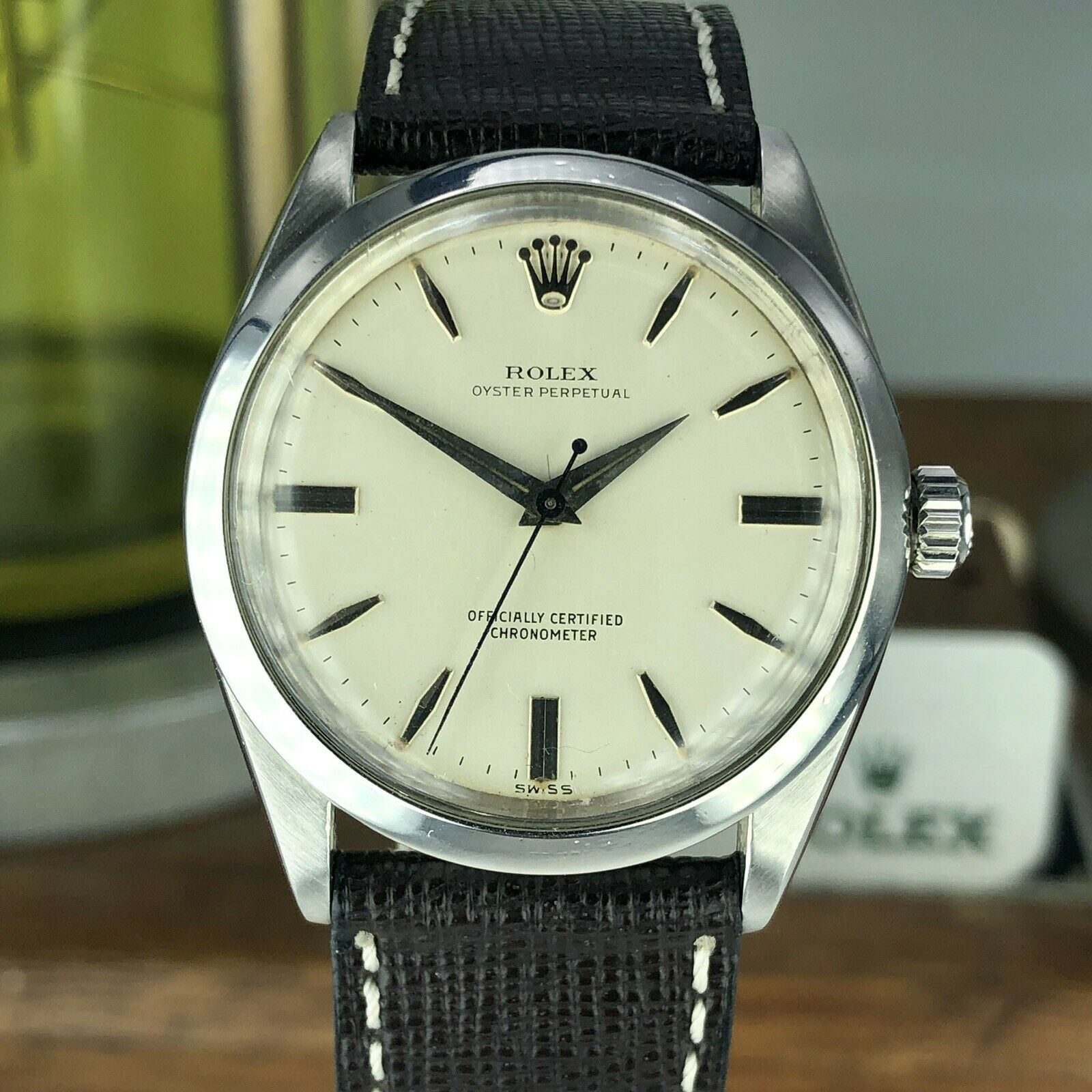 1956 Vintage Rolex Oyster Perpetual 6564 Original Dial & Hands Cal. 1030