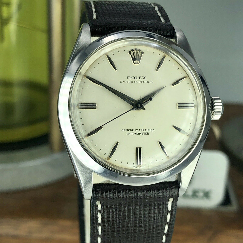 1956 Vintage Rolex Oyster Perpetual 6564 Original Dial & Hands Cal. 1030