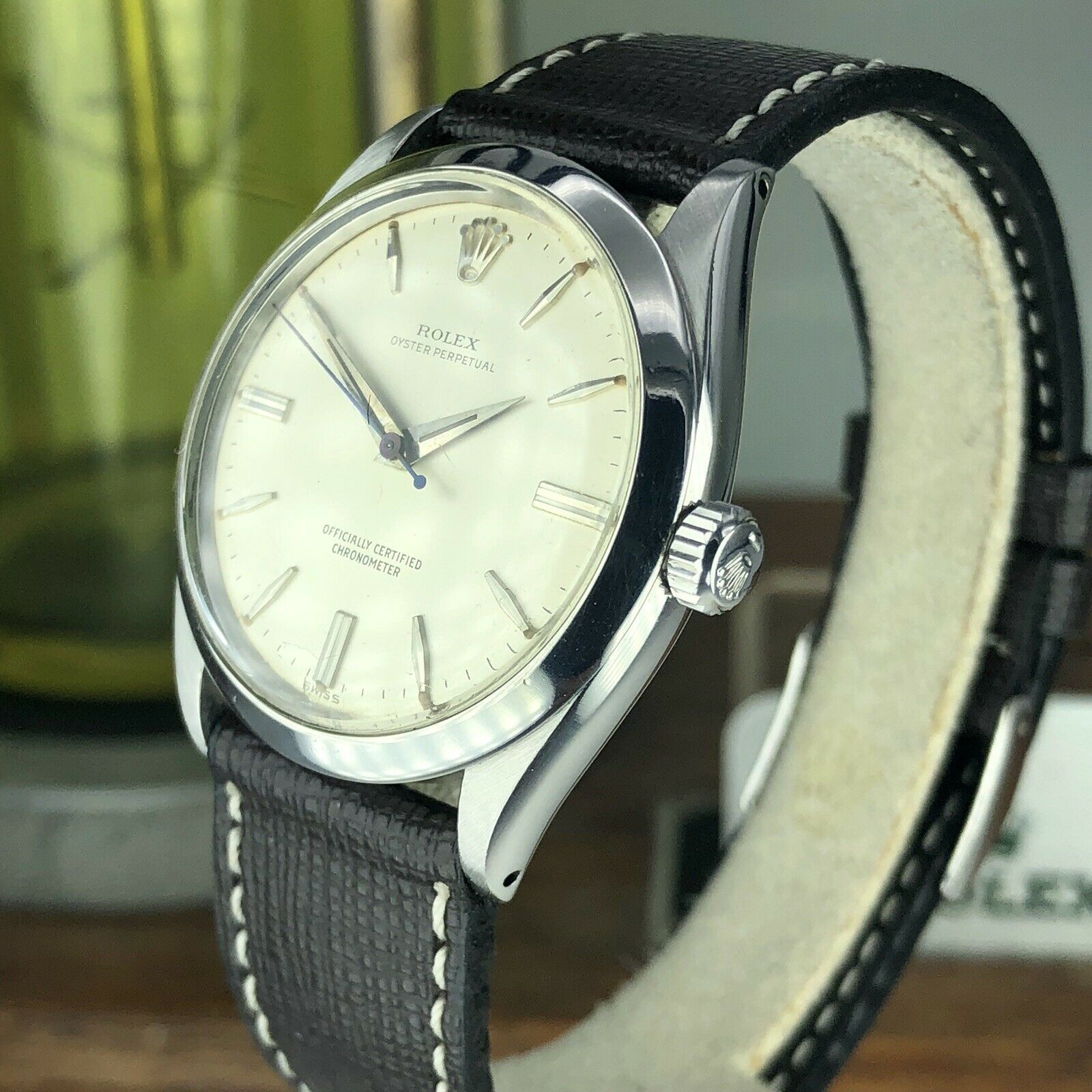 1956 Vintage Rolex Oyster Perpetual 6564 Original Dial & Hands Cal. 1030