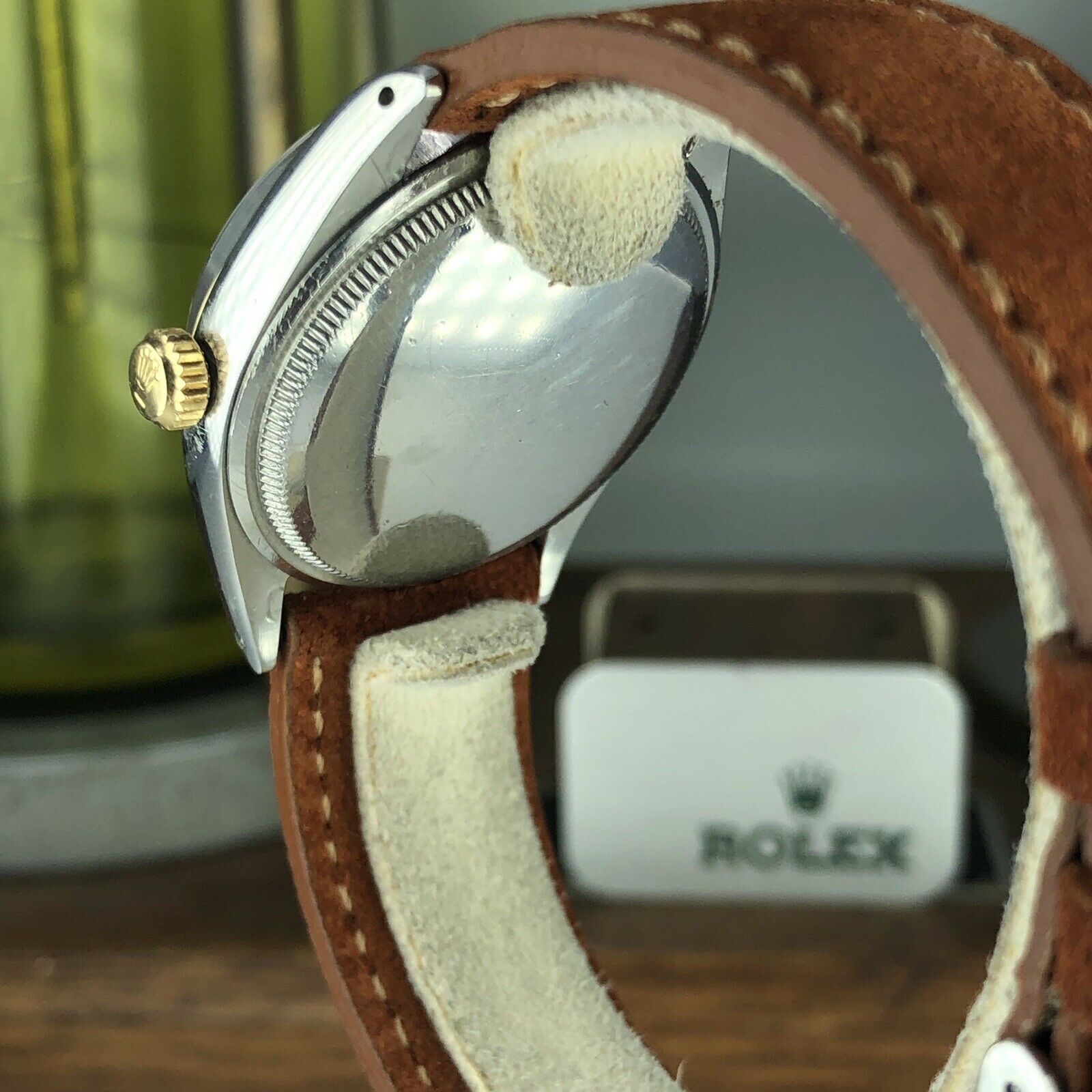1956 Vintage Rolex Oyster Perpetual 6565 Original Black Dial & Hands Cal. 1030