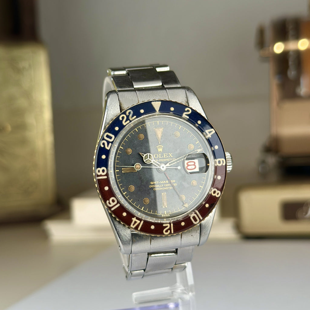 1957 Rolex GMT-Master 6542 Radium Tropical Brown Dial Bakelite Bezel