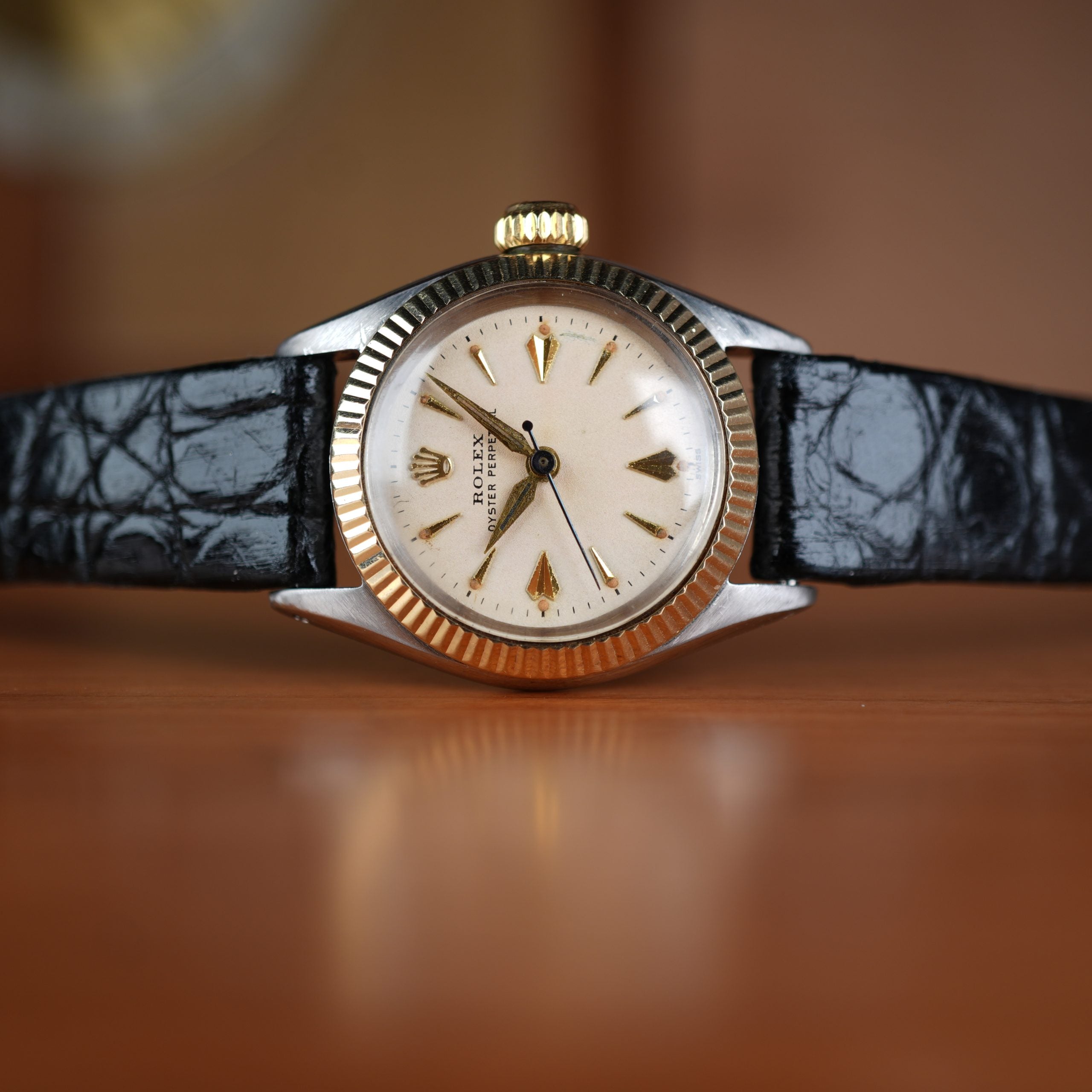 1957 Vintage Rolex 6619 Oyster Perpetual Ladies Watch