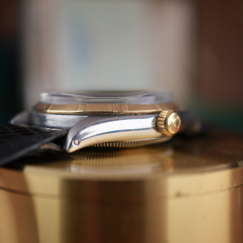 1958 Rolex Oyster Perpetual 6565 Steel and Gold 34mm with Box and Papers
