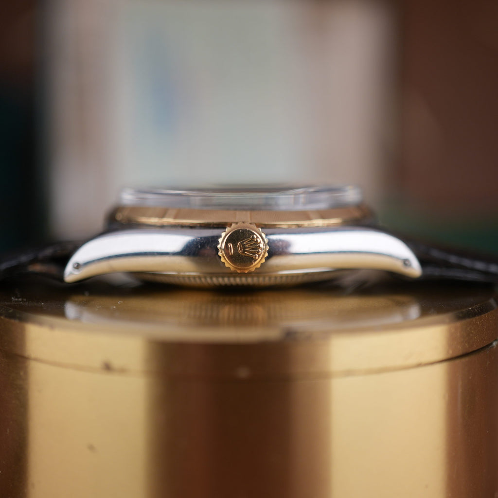 1958 Rolex Oyster Perpetual 6565 Steel and Gold 34mm with Box and Papers
