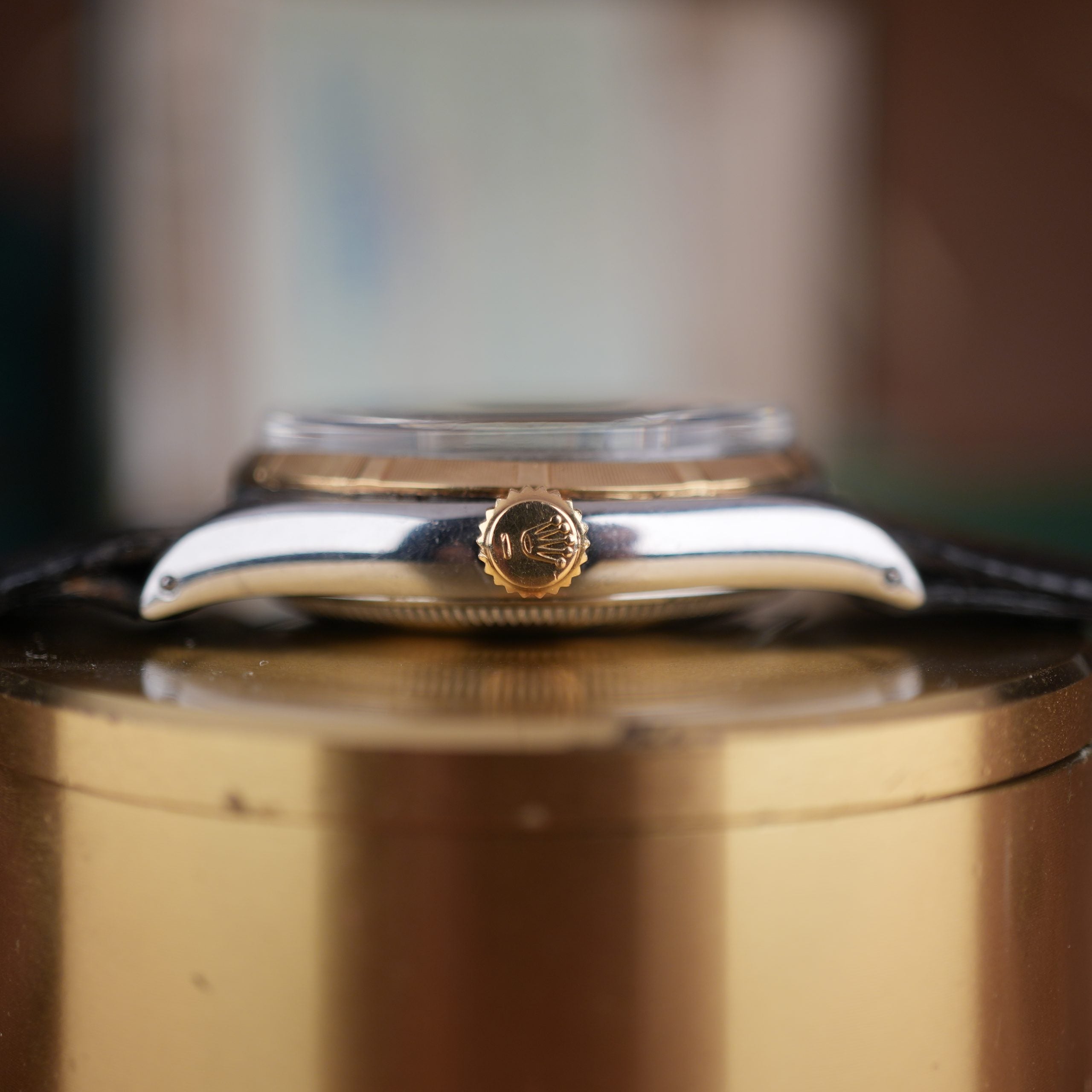 1958 Rolex Oyster Perpetual 6565 Steel and Gold 34mm with Box and Papers