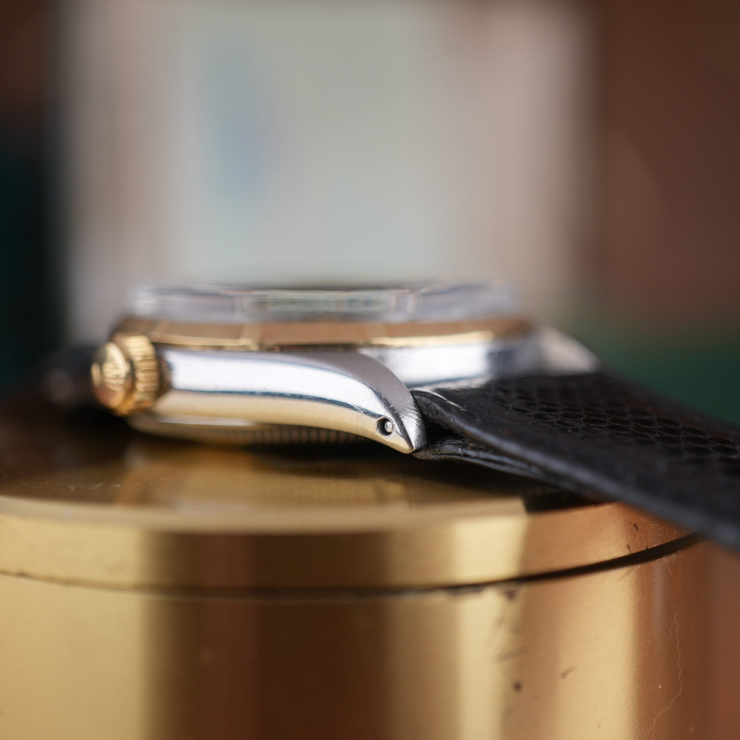 1958 Rolex Oyster Perpetual 6565 Steel and Gold 34mm with Box and Papers