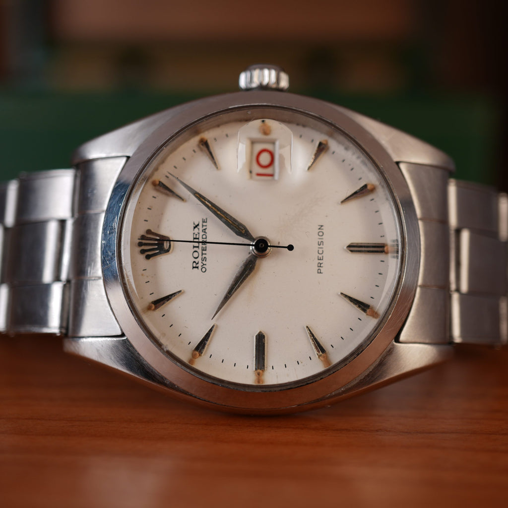 1959 Rolex 6494 Oysterdate Precision with Original Big Logo Bracelet