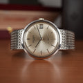 1960 Patek Philippe Calatrava 3445G White Gold Unique Gay Frères Bracelet  Unpolished