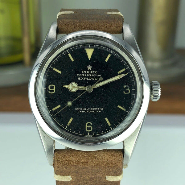 1960 Rare Vintage Rolex Explorer 1016 ’OCC’ Gilt Radium Dial