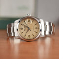 1960 Rolex Oyster Precision 6466 Boy Size Original Waffle Dial with Box