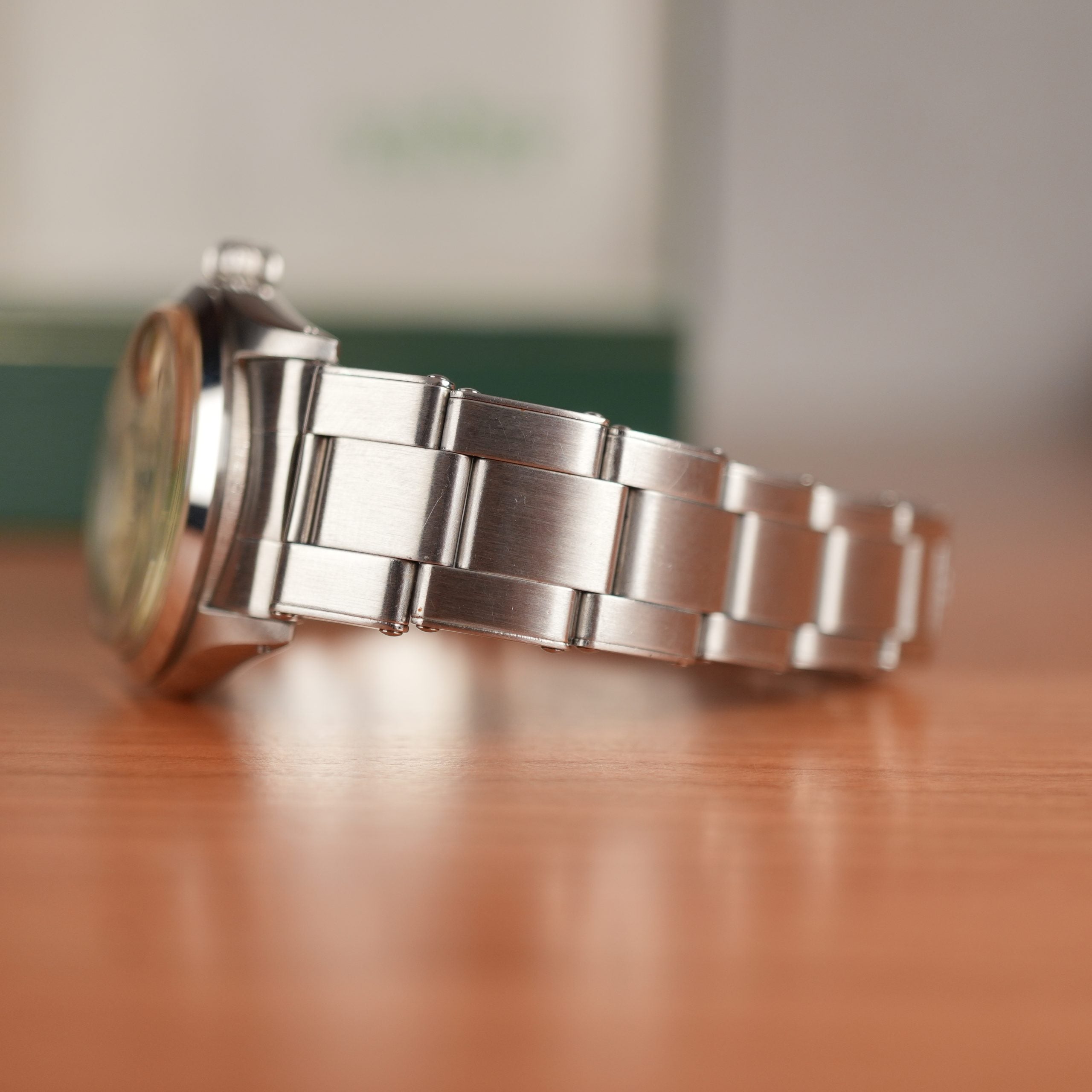 1960 Rolex Oyster Precision 6466 Boy Size Original Waffle Dial with Box