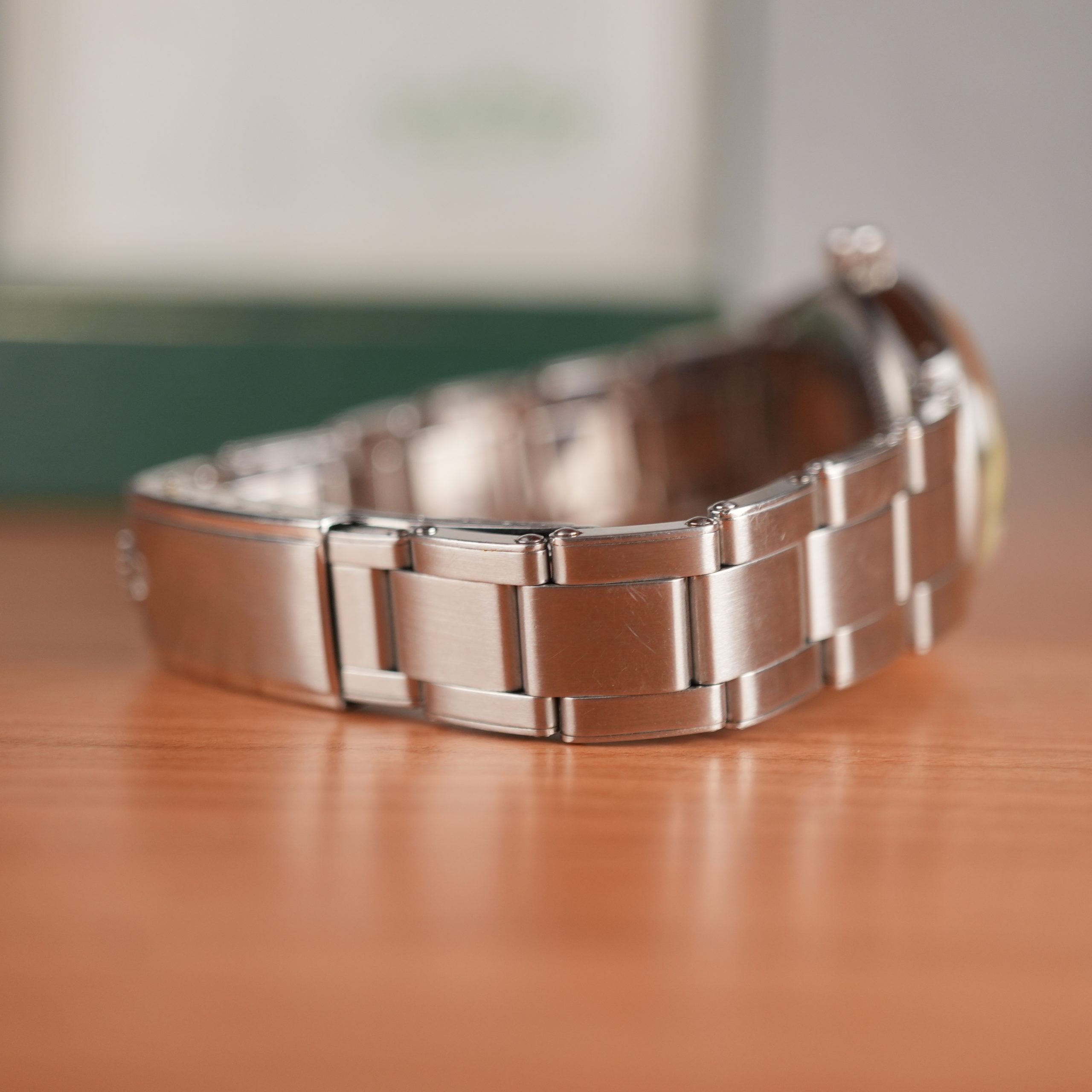 1960 Rolex Oyster Precision 6466 Boy Size Original Waffle Dial with Box